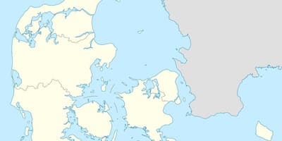 Карта Даніі вектар